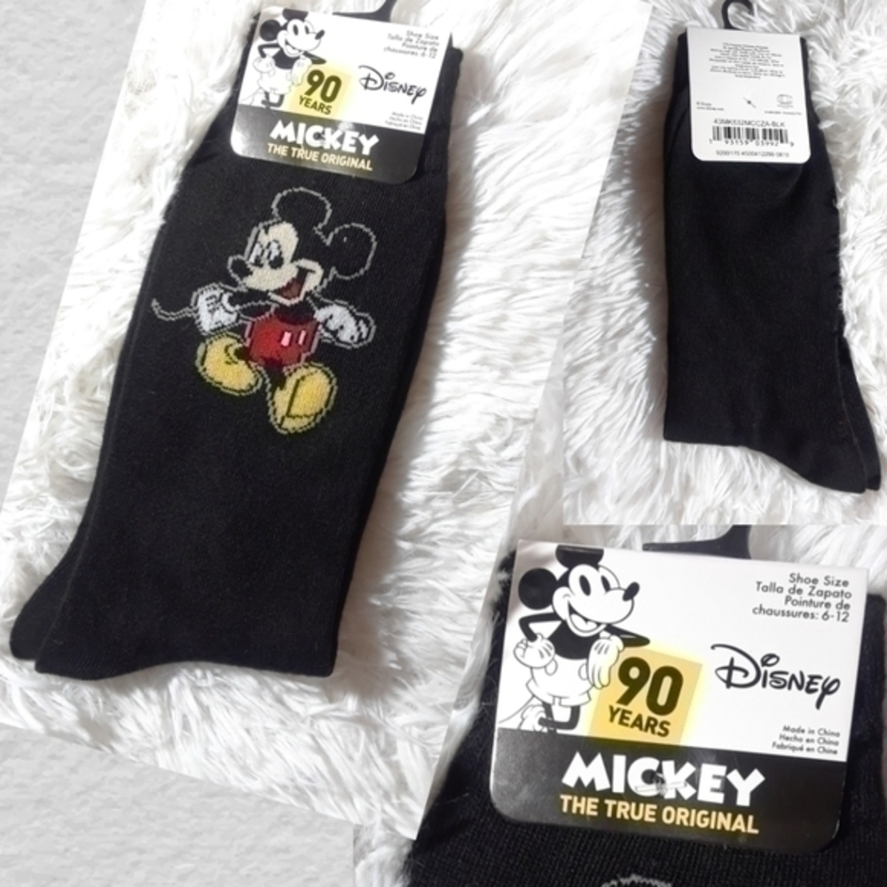 Disney 90 Years Mickey Mouse Socks